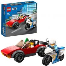 LEGO City - Perseguição de Mota e Carro da Polícia - 60392