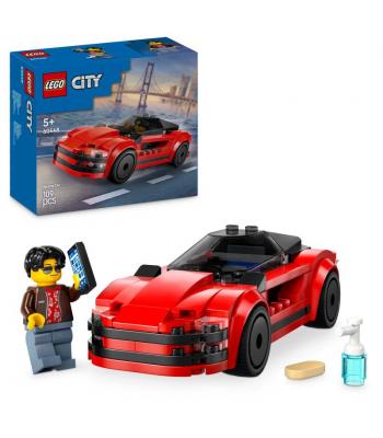 LEGO City - 60448 - Carro Desportivo Vermelho