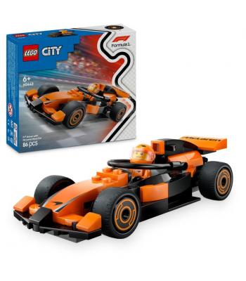 LEGO City - 60442 - Piloto de F1® com Carro de Corrida McLaren