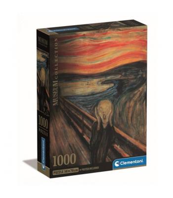 Puzzle de 1000 peças Munch, L'Urlo - 39791- Clementoni