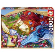 Educa Puzzle 1000 peças - 19926 - Sant Jordi, Lily Brick