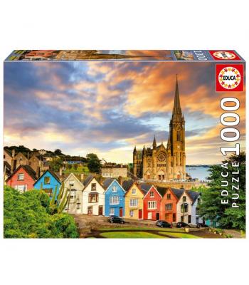 Educa Puzzle 1000 peças - 19927 - Catedral de Cobh, Irlanda