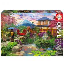 Educa Puzzle 1500 peças, Jardim Japonês - 19937