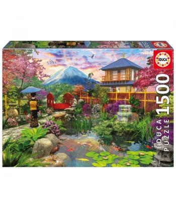 Educa Puzzle 1500 peças, Jardim Japonês - 19937 