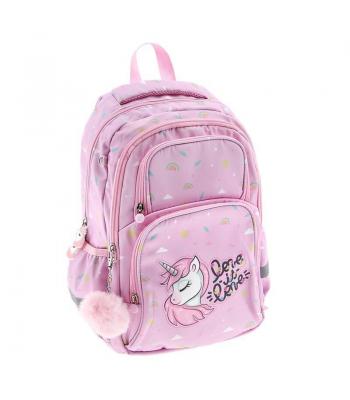 Mochila Escolar Unicórnio - MOJ2401 - Aurea