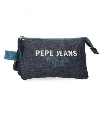 Estojo triplo Pepe Jeans, coleção Edmon - 6914321 - Joumma