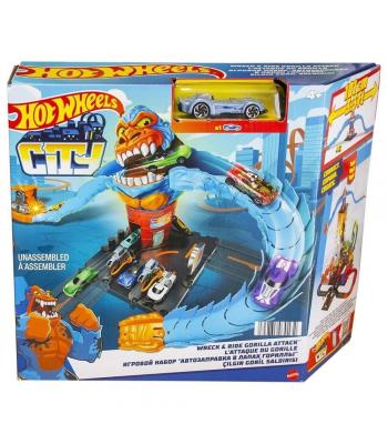 Hot Wheels City Ataque gorila - HDR30 - Mattel