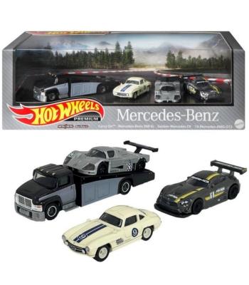 Hot Wheels Premium set MERCEDES - GRN85 - MATTEL