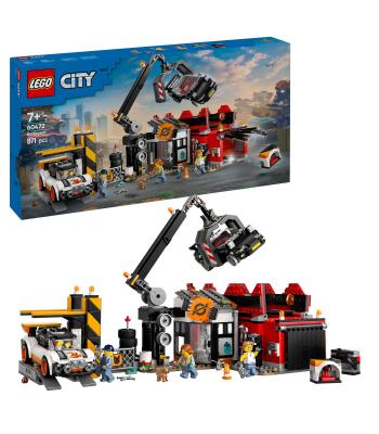 LEGO City - 60472 - Ferro-velho com Carros