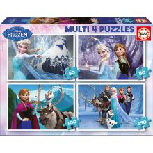 EDUCA Multi 4 puzzles Frozen - 16173